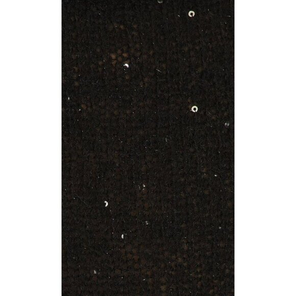 LNA Sheye Sparkle Sweater in Black Night Medium New Womens Knit Top - Picture 5 of 15